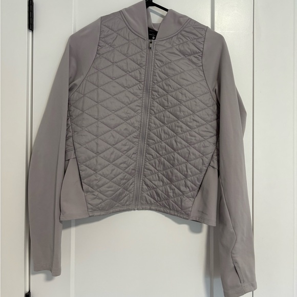 Nike Jackets & Blazers - Nike AeroLayer Thermo Running Jacket Atmosphere Grey Women's Size Medium